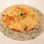 ヴァン・ド・レーヴ - 焼きウニのリゾット、海苔のクリームソース(2205円)