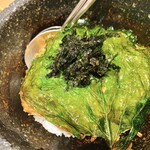 テジカエン - 白えびと富山産エゴマのかき揚げビビンバ