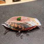 鮨 龍次郎 - 鯵は千葉県