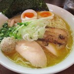 麺屋 くまがい - 特製濃厚醤油鶏そば大盛(1,000円)