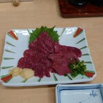 信州健康ランド お食事処 - 馬刺し