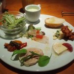 イタリアンダイニング・ミズキ - 前菜盛合わせ（2012.6）