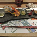 日本料理 潤花 - 焼き物八寸