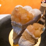パティスリー SATSUKI - エクストラスーパーピーチショートケーキ