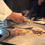 ステーキ・慶 - お肉が美味しそう〜