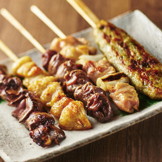 "Yakitori" and "skewers" made by chefs ◆Focus on ingredients, charcoal, and quality