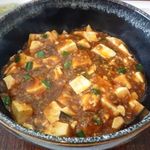 China bar 月天心 - 麻婆豆腐丼ランチ