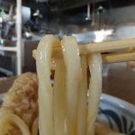 コシのあるつるつる麺