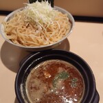つけ麺 京都わたなべ - ②ベジポタ･平打(特大¥1000)
