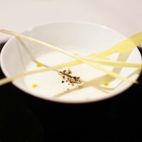 神戸牛炉釜炭焼ステーキ IDEA 銀座 - 本日のスープ　　ホワイトコーンの冷製ポタージュスープ