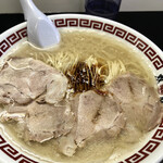 双喜紋 - ラーメン（ニンニク・辛味アリアリ）
      のネギ抜きです
