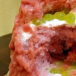 つばめ氷菓店 - ぶどうレアチーズ