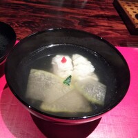 賛否両論 - 鱧と冬瓜の椀