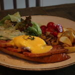 The3rd.Kamakura - Eggs Benedict Toastアップ