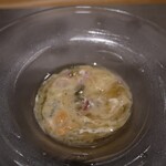 銀座 大石 - 海の幸のコンソメゼリー寄せ