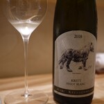 銀座 大石 - アルザスのピノブラン