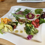 Aso うぶやま キュッフェ - 自家製野菜のプレート