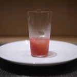 銀座 大石 - スイカのジュース