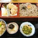 比叡山麓 鶴喜そば - 