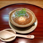 津之守坂 よねやま - 鱧、玉葱スープ