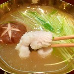 津之守坂 よねやま - 鱧しゃぶ