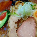 麺処 びぎ屋 - 冷やしらーめんアップ