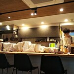 仏蘭西料理 やおら料理店 - 店内厨房