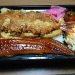 万さく　 - 料理写真:うな海老天重弁当