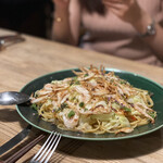 テッラ イタリアーナ - 
      白海老、キャベツ、紫蘇の花。出汁ソース。2,390円