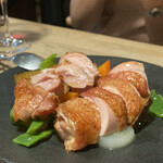 テッラ イタリアーナ - 福岡県産　華味鷄のロースト。お野菜たっぷり。2,690円