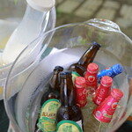 渓流テラス - 冷たいドリンク。温かいものもいただけますよ。