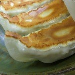 宇都宮の夢餃子 - 皮目も美しい