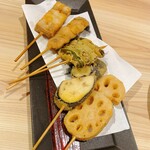 Kushito Nikomino Ganso Izakaya Koshitsu Mongen Yaburi - 串カツ