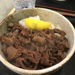 本格さぬきうどん　穂乃香 - 肉すげえですね（笑）！量が改めて。