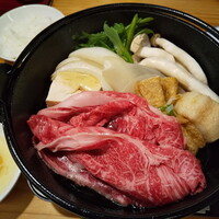 すき焼きと牛まぶし ももしき - 