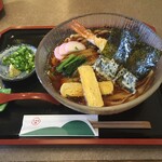 うどん処しのじま屋 - えびくずし(^o^)/