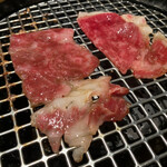 天壇  - 特上ロース　焼き焼き　ズーム