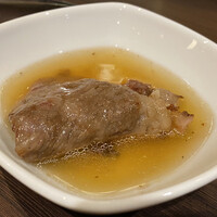 天壇  祇園本店 - 特上ロース　お出汁のお風呂に