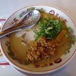 天下一品 - 納豆ラーメン（並）