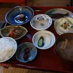 鶴の湯温泉 - 乳頭温泉郷＠鶴の湯の朝食／ズームアップ