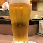 鮨処 多田 - 生ビール