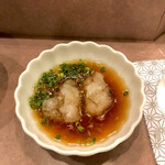 鮨処 多田 - 玉ねぎおろしポン酢