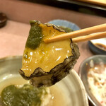 鮨処 多田 - アワビ リフト