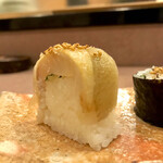 鮨処 多田 - コダイの棒寿司