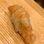 鮨処 多田 - ボタンエビ ヅケ