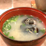 鮨処 多田 - シジミ汁