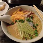 味の中華 羽衣 - 河南涼麺（オリジナル冷麺）具材投入後