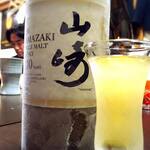 Gin Zushi - 当店名物　食後の氷結とろ山崎