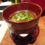 京都 ネーゼ - 2009/3月：「京野菜のバーニャカウダ」のバーニャカウダ・ソース