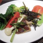 京都 ネーゼ - 2009/3月：ぎゅっと濃く凝縮されたお味の京野菜をバーニャカウダ・ソースで